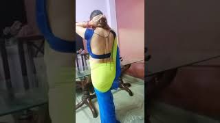 😍 backless ब्लाउज Wet Saree ll Saree backless design ll #shorts #youtubeshorts