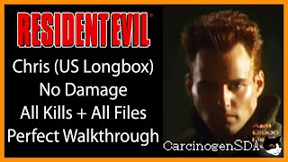 No Commentary Resident Evil Ps1 No Damage - Chris Original Kill All Enemies Perfect Walkthrough