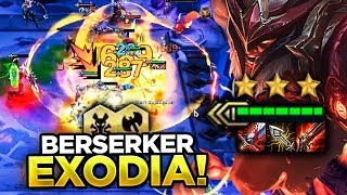 This Olaf Is Beast I Found The Berserker Exodia Tft Teamfight Tactics