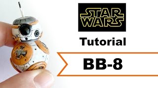 Diy Bb-8 Droid All Clay Polymer Clay Tutorial Collab W Msparkpark