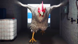 HUNTED BY A GIANT KILLER CHICKEN IN A BUNKER.. - Chicken Feet