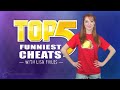 TOP 5 FUNNIEST CHEATS (Top 5 with Lisa Foiles)