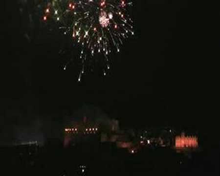 Edinburgh Military Tattoo Fireworks Finale