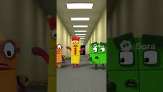 Numberblocks In The Backrooms