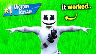 Marshmello’s Impossible Challenge.. (Fortnite)