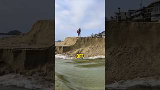 Tiny River Turns Into Surfer Heaven