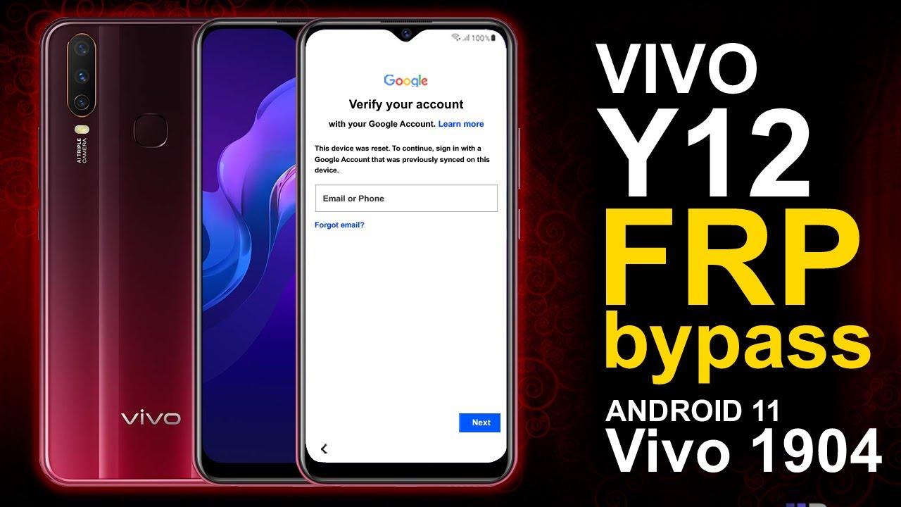 Vivo Y12 Bypass FRP Android 11 New Security, Without PC Vivo Y12 Bypass FRP Android 11 New Security, Without PC