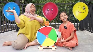 Keysha Bermain Game Balon Belajar Mengenal Warna | Learn Color With Balloon