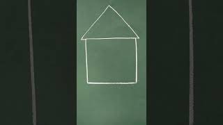 Drawing House From Shapes