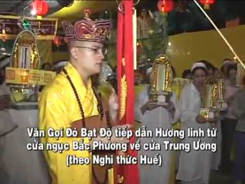 Văn đưa đò trong khoa Giải Oan Bạt Độ (Nghi Huế)