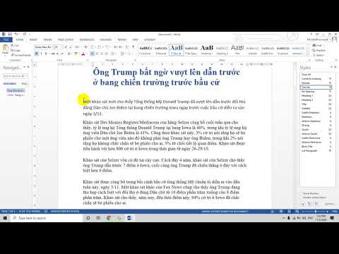 THIẾT KẾ DÀN TRANG TRONG MICROSOFT WORD