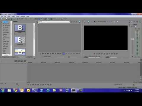 Sony Vegas Pro 10 Tutorial: Basics