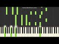 Interstellar Movie Teaser Main Theme Piano Cover Tutorial