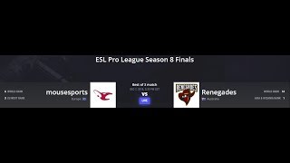 English: mousesports vs Renegades ESL Pro League Season 8 Finals Map 3