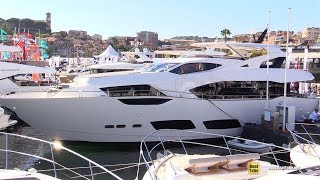 2019 Sunseeker 131 Yacht - Exterior and Specification View - 2018 Cannes Yachting Festival