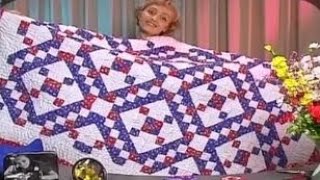 Sew a patchwork quilt and a backpack on the scheme " the original Irish chain". Diy. Handmade