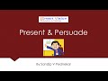 Present & Persuade, a Training Video by Corporate Trainer Sandip V Pednekar