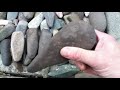 How to recognize ancient civilization primitive stone hand axes