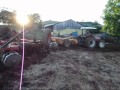 yanmar 1175 puchando duas grades aradora totalizando 30 discos