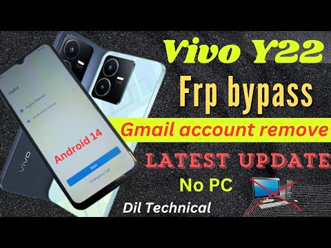 Vivo Y22 Frp bypass | Gmail account remove Android 14 Vivo Y22 Frp bypass | Gmail account remove Android 14