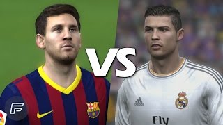 Батл Месси против Роналду в FIFA 14