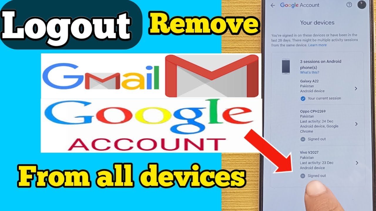 How to remove Google account from all devices – Logout How to remove Google account from all devices – Logout
