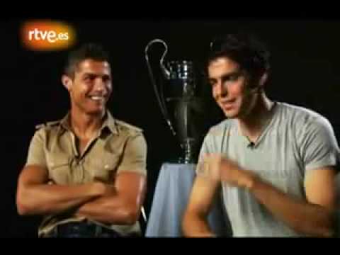 Ronaldo Scholes on Cristiano Ronaldo Cr9 E Kak K8 Em Entrevista Na Tve Em Exclusiva