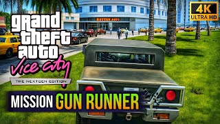 Gta Vice City Next Gen Edition Gun Runner Mission Ultra Realistic 4K Gameplay No Commentary