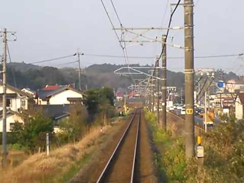 JR山陰本線　来待駅～宍道駅　前面展望