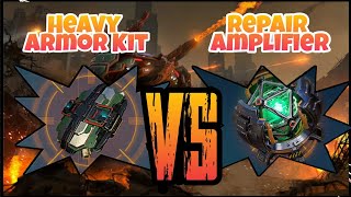 Repair Amplifier Vs Heavy Armor Kit Test Server War Robots Khepri
