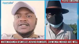Vp Chiwenga And Mohadi Are Well-Charambamatemadanda Dismiss Kovhid Rumors, Matiza,Zimondi,Nyambuya