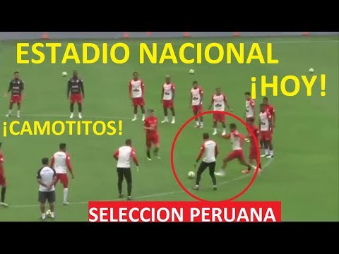 FUTBOL PERU DEPORTES ยกENTRENAMIENTO DE SELECCION PERUANA EN ESTADIO NACIONAL!