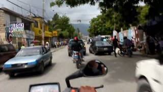 Motorcycle Tap Tapping In Haiti