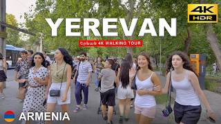 Yerevan 4K Walking Tour Strolling The Old Town At Dusk Armenia Jul 2025 4K Hdr