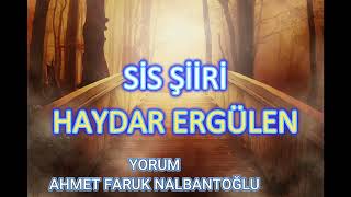 Sis Şiiri Haydar Ergülen