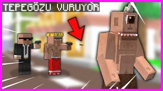 KÖTÜ MAFYA TEPEGÖZÜ VURUYOR! 😱 - Minecraft