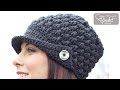 Watch Women's Crochet Peaked Hat Challenge Video