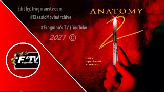 Anatomi 2 (Anatomy 2) 2003 / Korku Gerilim Filmi Fragmanı (German) fragmanstv.co