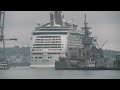 海洋航行者號VOYAGER OF THE SEAS 基隆港離港