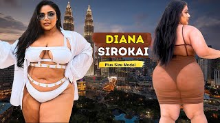 Diana Sirokai Plus Size Curvy Model And Fashion Influencer Extraordinaire | Biography