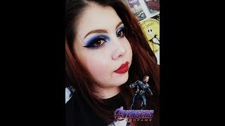 MAQUILLAJE INSPIRADO EN CAPITAN AMERICA / CAPTAIN AMERICA INSPIRED MAKEUP / LAURA ENRIQUEZ