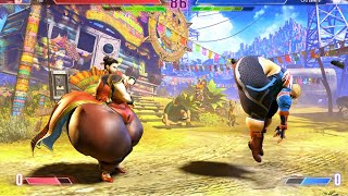 Street Fighter 6 - Fat Cammy Vs Fat Chun-Li