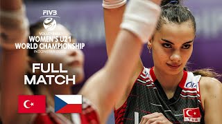 Turkiye Vs. Czechia - Pool C Womens U21 World Champs 2025 - Full Match
