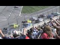 2013 Autoclub 400, Denny Hamlin crash, from turn 4 grandstands