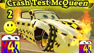 Disney Pixar Cars Crash Test Mcqueen -2- Mc4K
