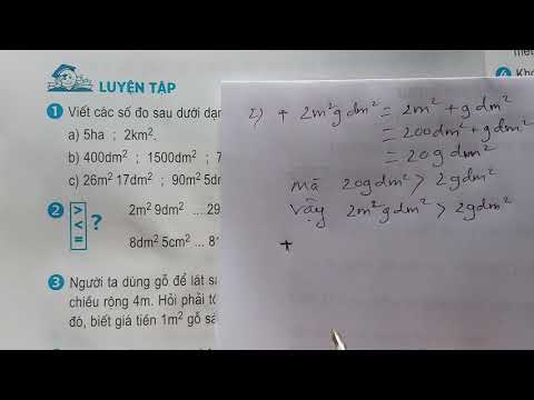 Toán lớp 5 trang 30: LUYỆN TẬP
