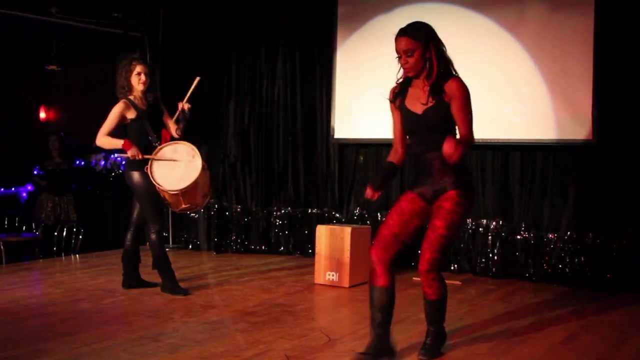 Boleadoras/Cajón/Bombo - Sarah Louis-Jean and Marise Demers