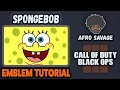 BO3 SpongeBob SquarePants Emblem Tutorial in Black Ops 3!! - Afro Savage