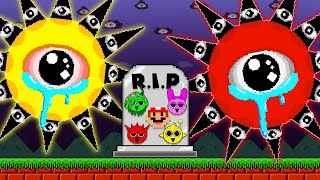 Evolution Of Mr.sun R.i.p Mario And All Sprunki Characters... Please Wake Up Game Animation