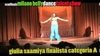 belly dance talent show le 1001 lune d'oriente Giulia Saamiya
